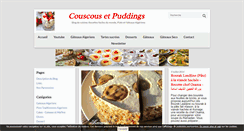 Desktop Screenshot of couscousetpuddings.com
