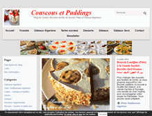 Tablet Screenshot of couscousetpuddings.com